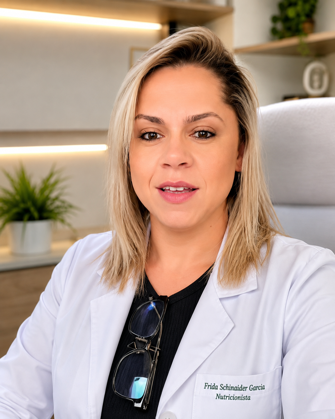 Frida Garcia em consulta